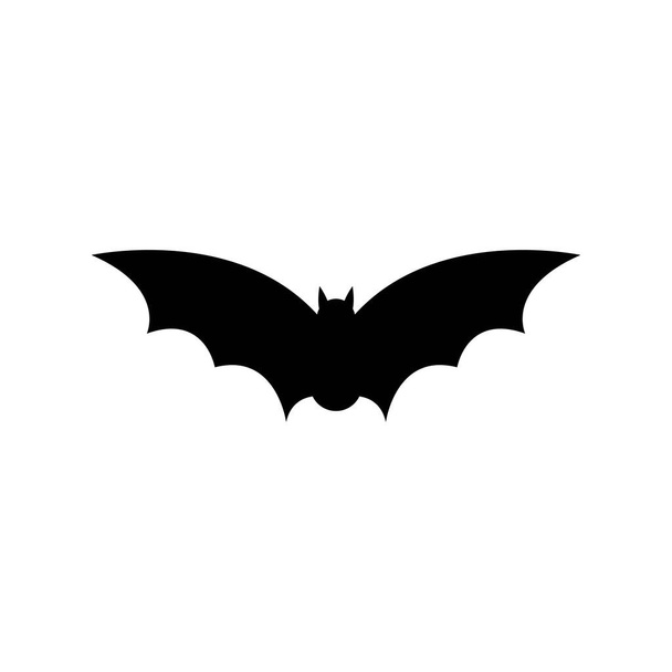 Plantilla vectorial logo ilustración murciélago - Vector, Imagen