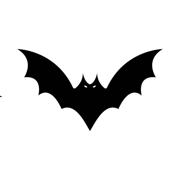 Πρότυπο διανύσματος λογότυπου αποτύπωσης νυχτερίδας - Διάνυσμα, εικόνα