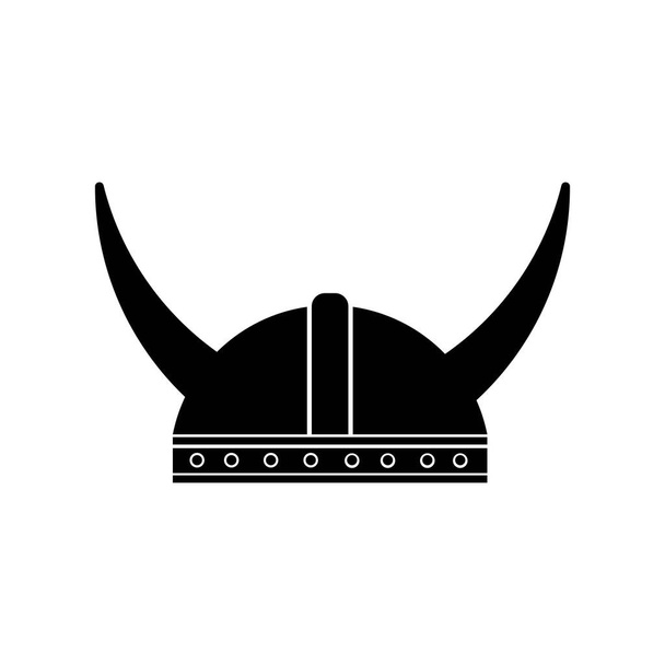 Helm Wikinger Logo Designs Vektor - Vektor, Bild