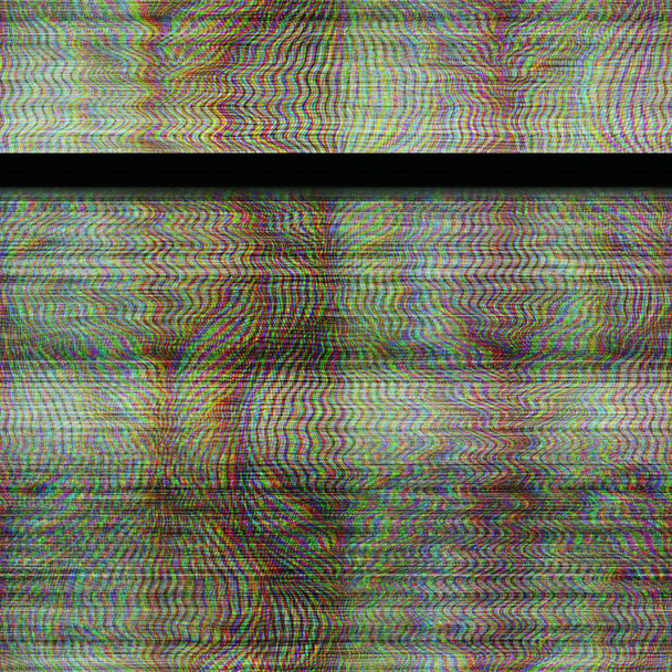 Бесшовный технический глюк компьютерный монитор RGB - Фото, изображение