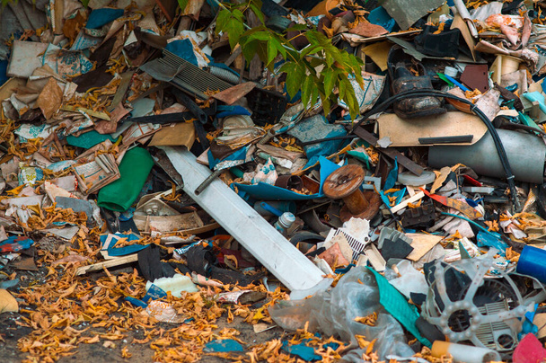 ecología contaminación de la naturaleza por la basura y el problema mundial - Foto, Imagen