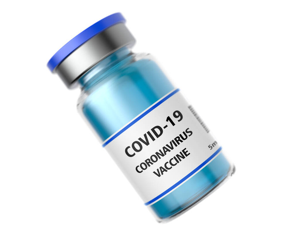 Corona-Virus-Impfstoff-Injektionsfläschchen Medikamentenflaschen Covid-19 2019-ncov Sars-cov-2 Impfung, Immunisierung, Behandlung zur Heilung Covid-19 Corona-Virus-Infektion - Foto, Bild