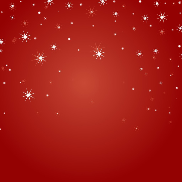 Christmas Gift Card in red - Foto, Imagem