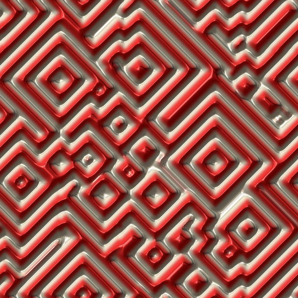 Безшовний червоний лабіринт
 - Фото, зображення