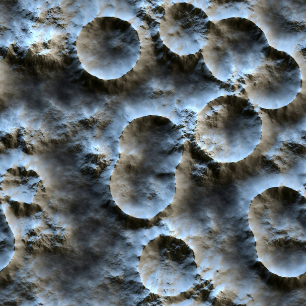 Seamless Moon surface pattern     - Photo, Image