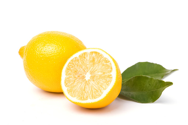 limón aislado sobre fondo blanco - Foto, Imagen