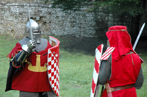 Duel van knight's - Foto, afbeelding