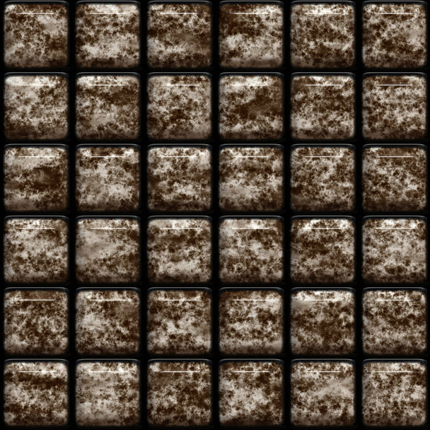 Bezešvé čtvercové mozaiky   - Fotografie, Obrázek
