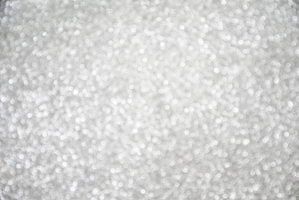 ezüst fényes bokeh háttér - Fotó, kép