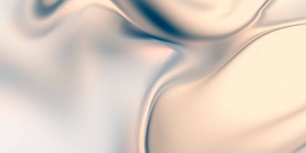 Glamour background. Smooth pearl texture. 3D rendering abstraction. - Photo, Image