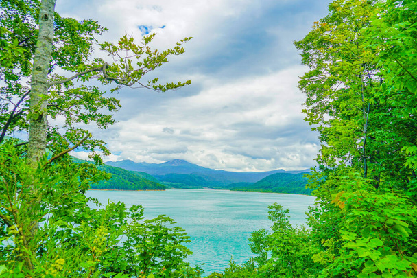 Diga del lago Chubetsu (Hokkaido Kamikawa-gun) - Foto, immagini
