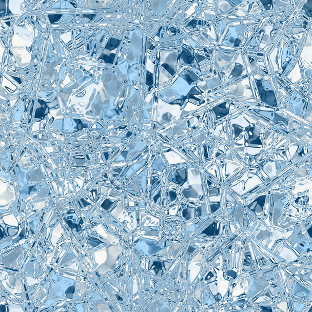 Nahtloses Kristallglasmuster   - Foto, Bild