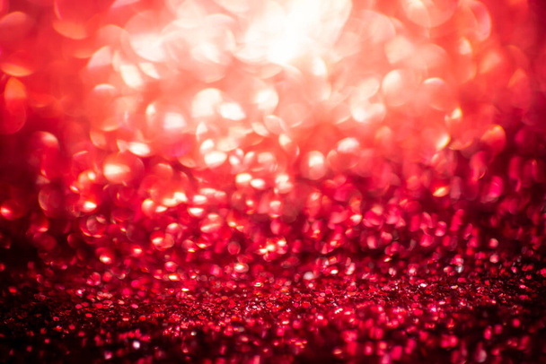 Immagine sfocata luci rosse sfondo sfocato per feste e celebrazioni. - Foto, immagini