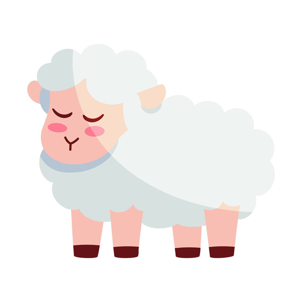 Isolated sheep icon - Vektor, obrázek