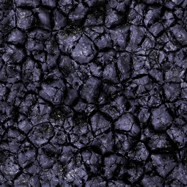Seamless black obsidian pattern   - Φωτογραφία, εικόνα