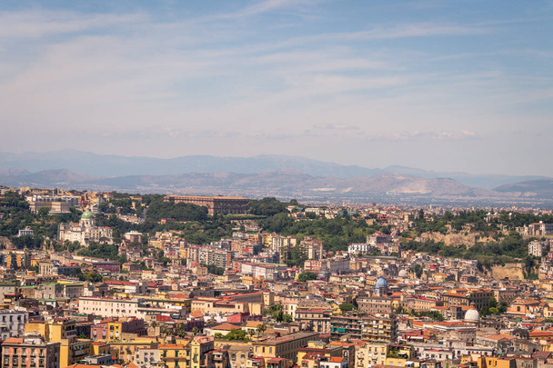 Krásný výhled na Napoli, Itálie - Fotografie, Obrázek