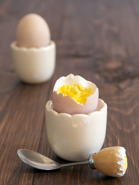 gekookte eieren - Foto, afbeelding