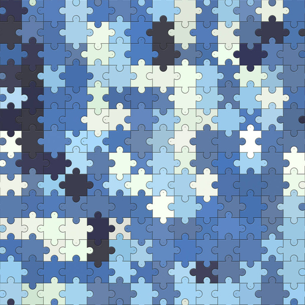 Naadloos bord puzzel patroon - Foto, afbeelding