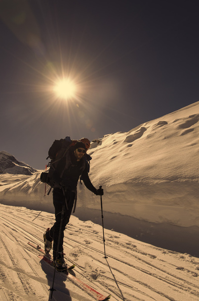 Alpine skiing - Photo, Image
