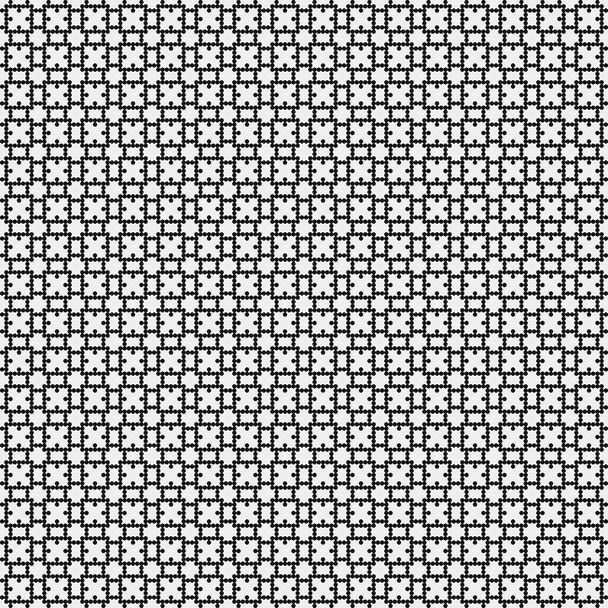 preto branco sem costura formas geométricas fundo, ilustração vetorial  - Vetor, Imagem