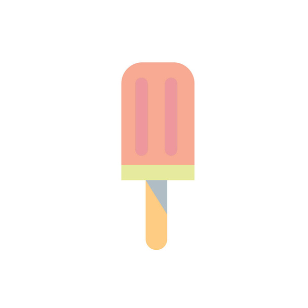 Ice Cream Summer Icon Clipart Vector Design Isolated - Vettoriali, immagini