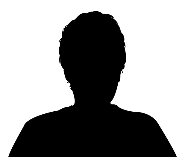 Uomo silhouette testa
 - Foto, immagini