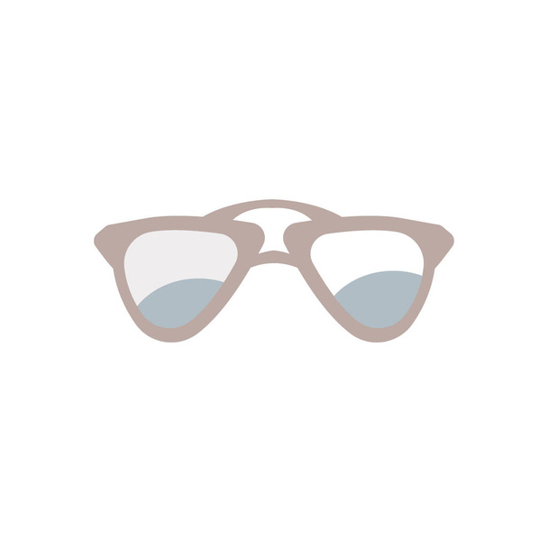 сонцезахисні окуляри ікона Кліпарт Векторний дизайн Ізольовані
 - Вектор, зображення