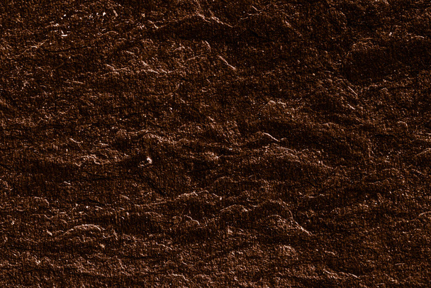 Текстура коричневого камня как абстрактный фон, дизайн и текстурированная поверхность - Фото, изображение