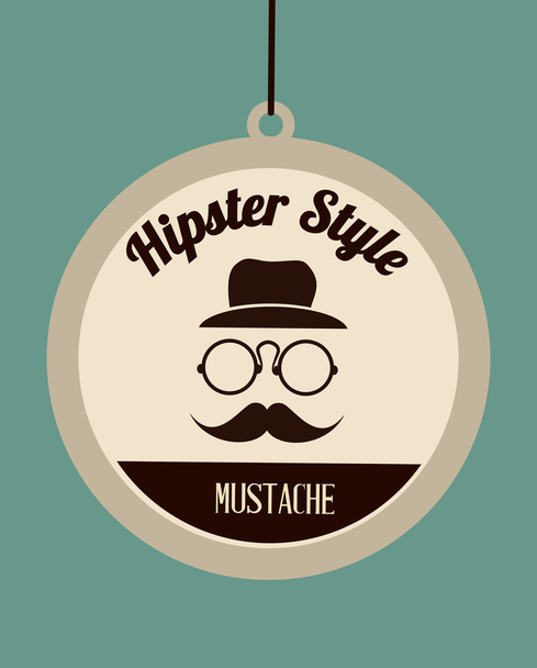 hipster design - Vector, Image