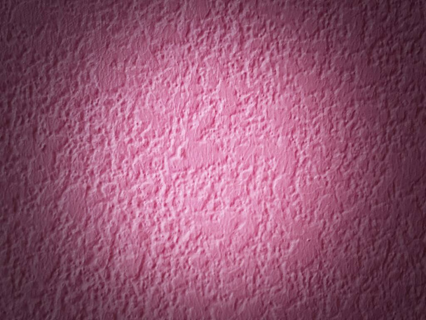 textura de pared o papel rosa, fondo de superficie de cemento abstracto, patrón de hormigón, cemento pintado, diseño gráfico de ideas para diseño web o pancarta - Foto, Imagen