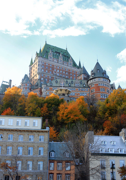Chateau in Quebec city, Canada - Photo, Image