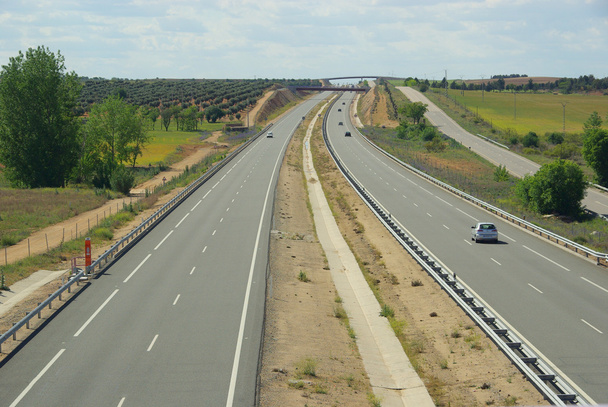 Blick auf die Autobahn - Foto, Bild