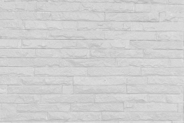 bílá cihlová stěna textura, abstraktní cement povrch pozadí, betonový vzor, nápady grafický design pro web design nebo banner - Fotografie, Obrázek