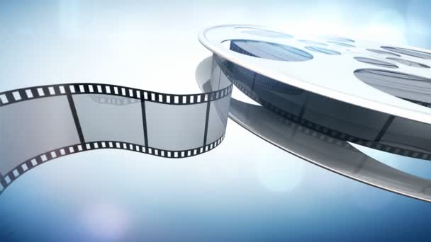 映画フィルムのリール - 映像、動画