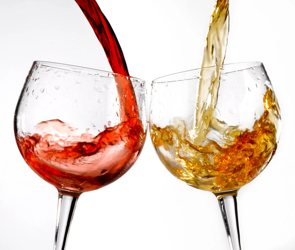 wijn glazen diverse - Foto, afbeelding