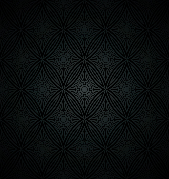 Роскошные черные обои
 - Вектор,изображение