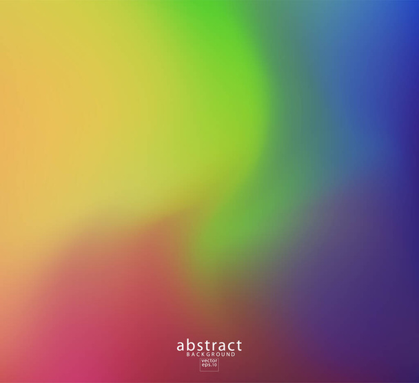 Abstracte wazig gradiënt mesh achtergrond heldere regenboog kleuren. Kleurrijke zachte banner sjabloon. Creatieve levendige vector illustratie - Vector, afbeelding