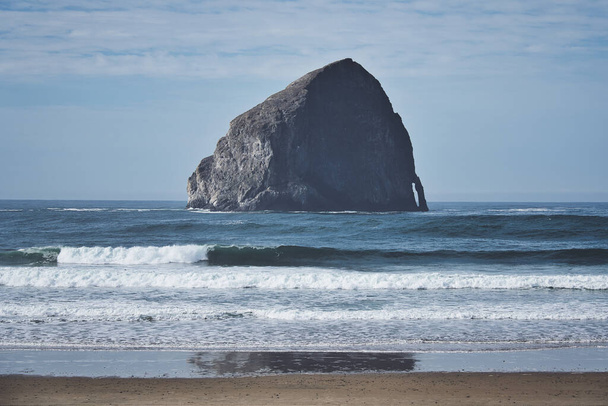 Foto van de pacific city beach in Oregon Verenigde Staten - Foto, afbeelding