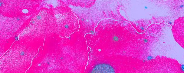 Bright Stylish Artwork. Sea Cotton Design. Pastel Elegant Texture. Violet Heaven Drawing. Pink Drawing Artwork. Blue Silk Artwork. Liquid Shawl. Abstract Template. - Photo, Image