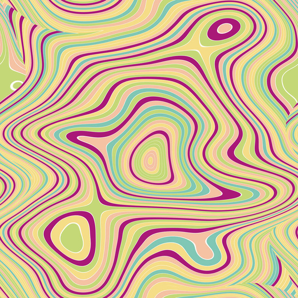 シームレスな抽象波パターン   - 写真・画像