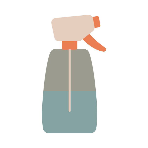 spray garrafa ícone de estilo plano - Vetor, Imagem