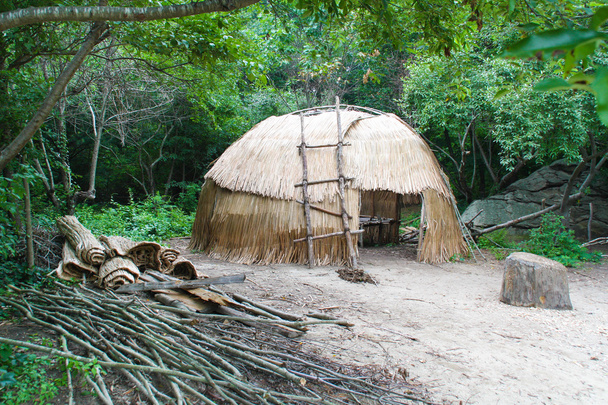 αμερικανών ιθαγενών wigwam καλύβα - Φωτογραφία, εικόνα