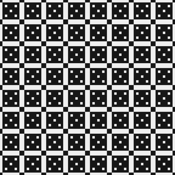 abstrakte Kreuzmuster Punkte Logo generative computergestützte Kunst Illustration - Vektor, Bild