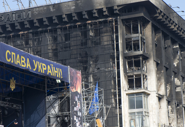 вид на Майдан Незалежності - Фото, зображення
