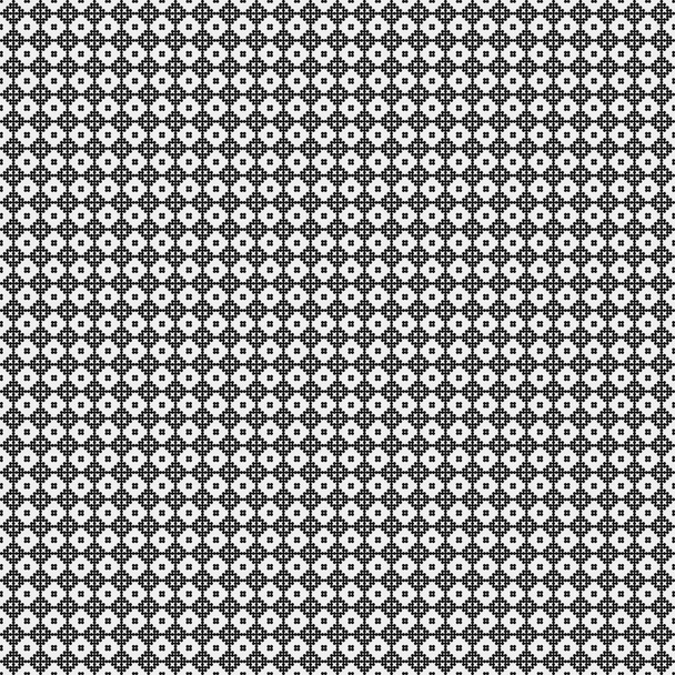 abstrato preto branco sem costura formas fundo, ilustração vetorial  - Vetor, Imagem