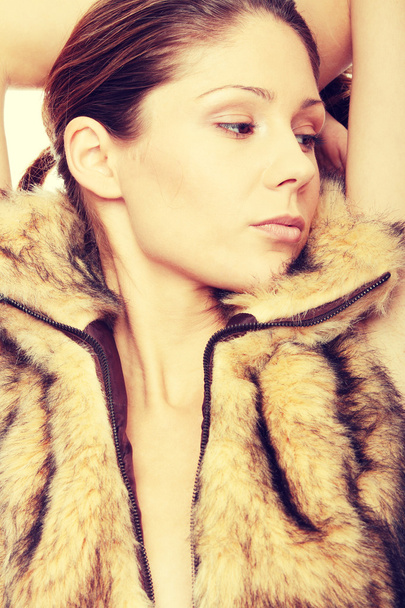 Woman in fur - Fotografie, Obrázek