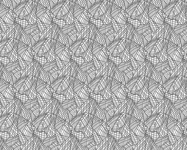 Abstract seamless pattern vector. Chaotic background of lines. - Vektor, kép