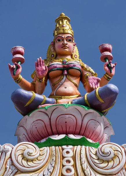 Diosa Lakshmi en Sripuram en Vellore
. - Foto, Imagen