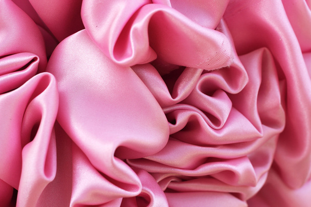 Pink fabrics background texture - Photo, Image