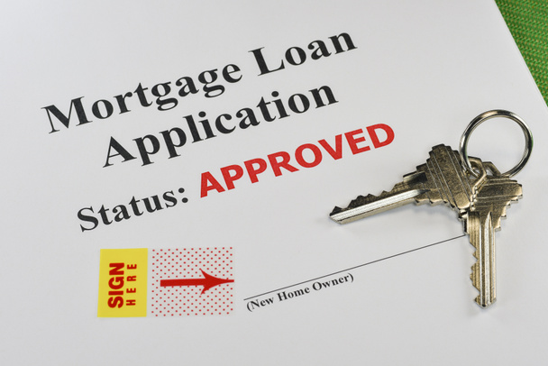 Approved Real Estate Mortgage Loan Document Ready For Signature - Photo, Image